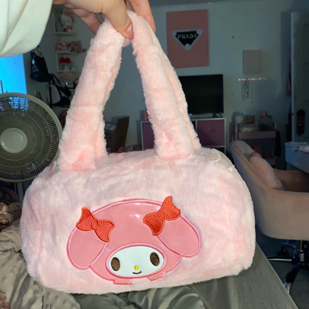 My Melody Fluffy Handbag/ Crossbody